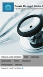 Mobile Screenshot of praxis-dr-ferchland.de